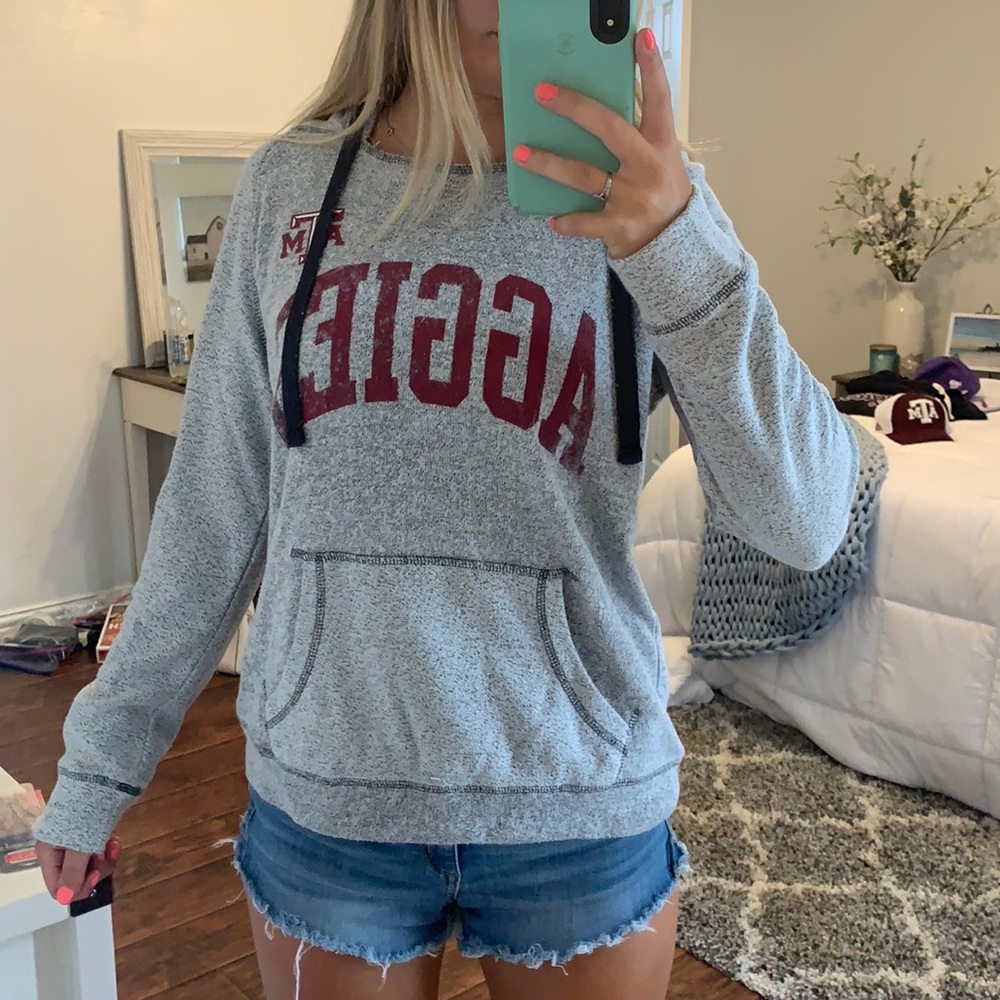 Texas A&M Distressed Sweatshirt Hoodie